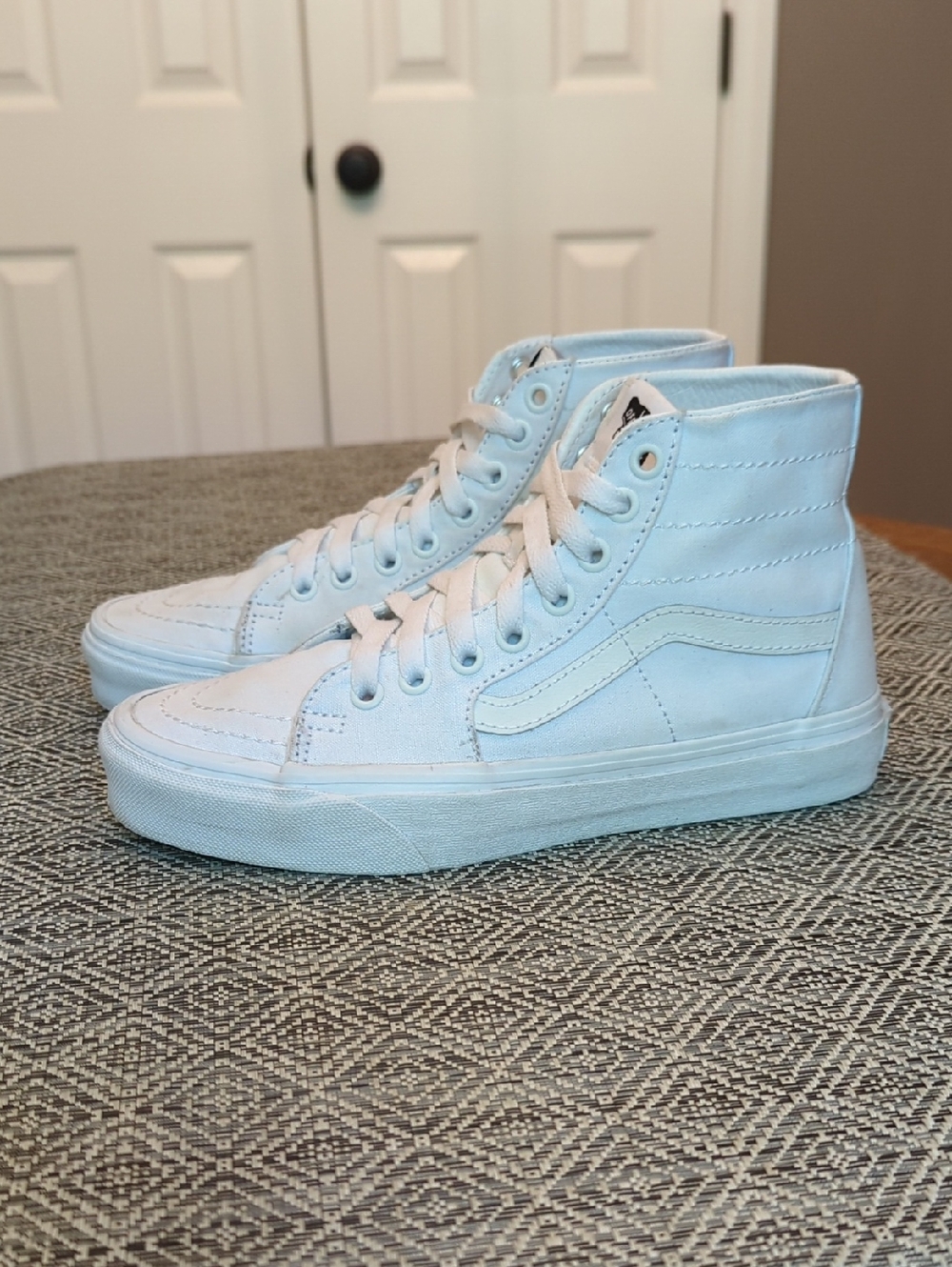 Women's Vans White High-top Sneakers